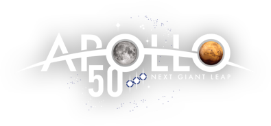 Logo: Apollo 50 Next Giant Leap